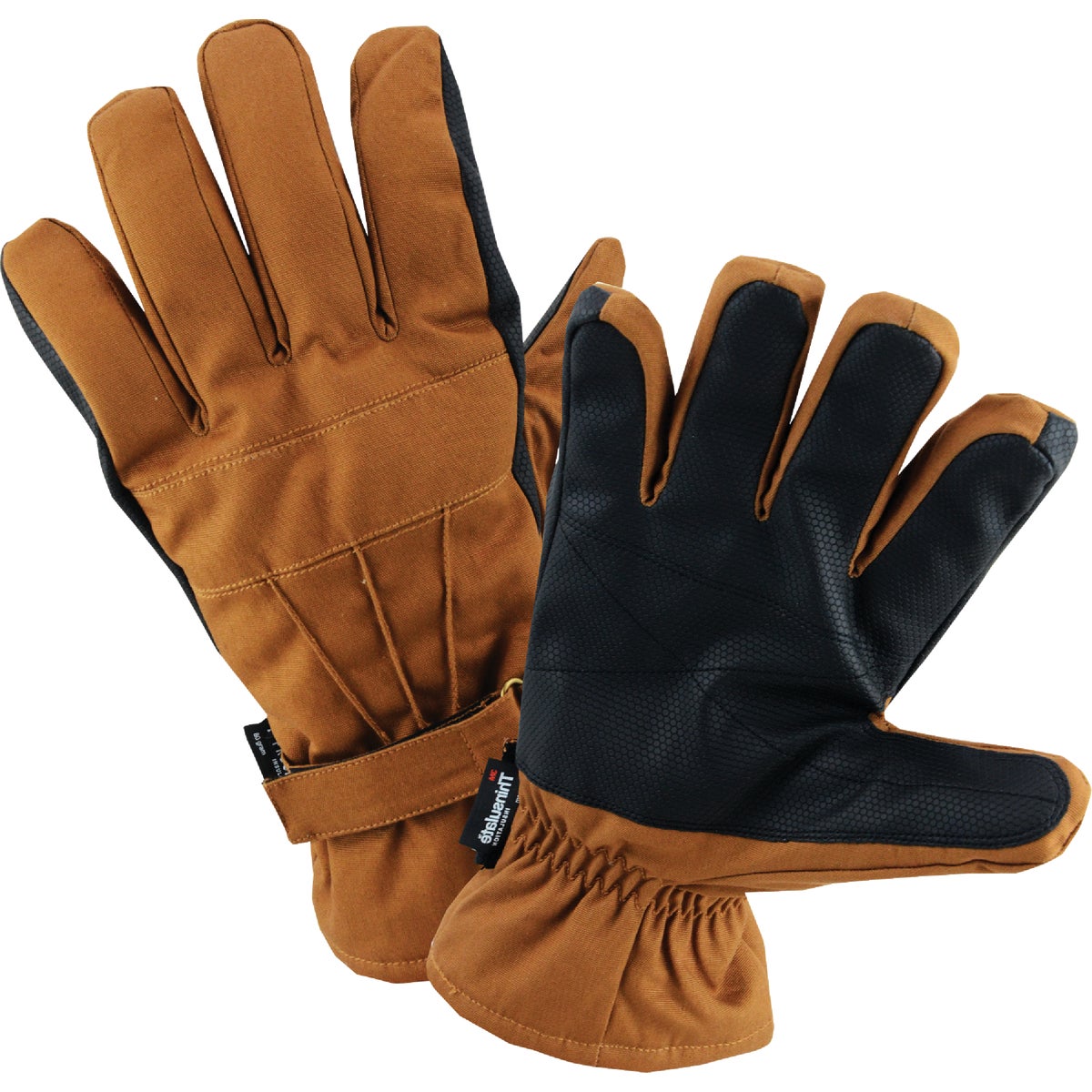 Wells Lamont 1075L Mens Insulated Duck Winter Work Gloves