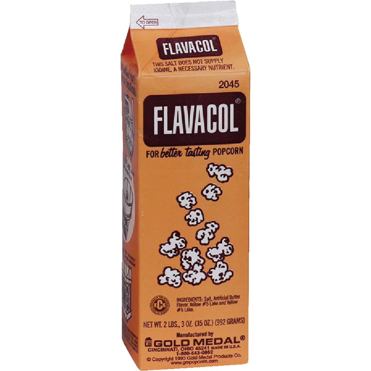 35oz Flavacol Seasoning Popcorn Salt  
