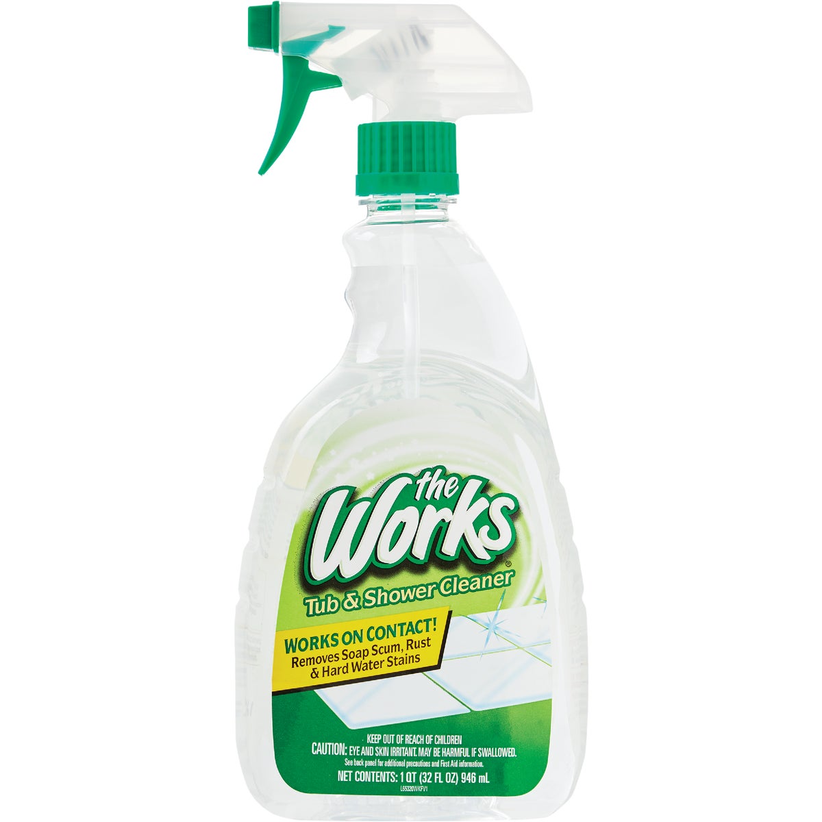 The Works Tub & Shower Cleaner 32oz 03381wk  