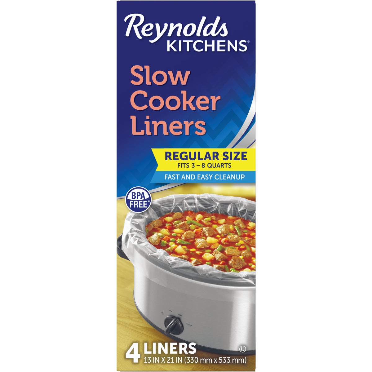   is for one 1 box of reynolds slow cooker liners slow cooking just