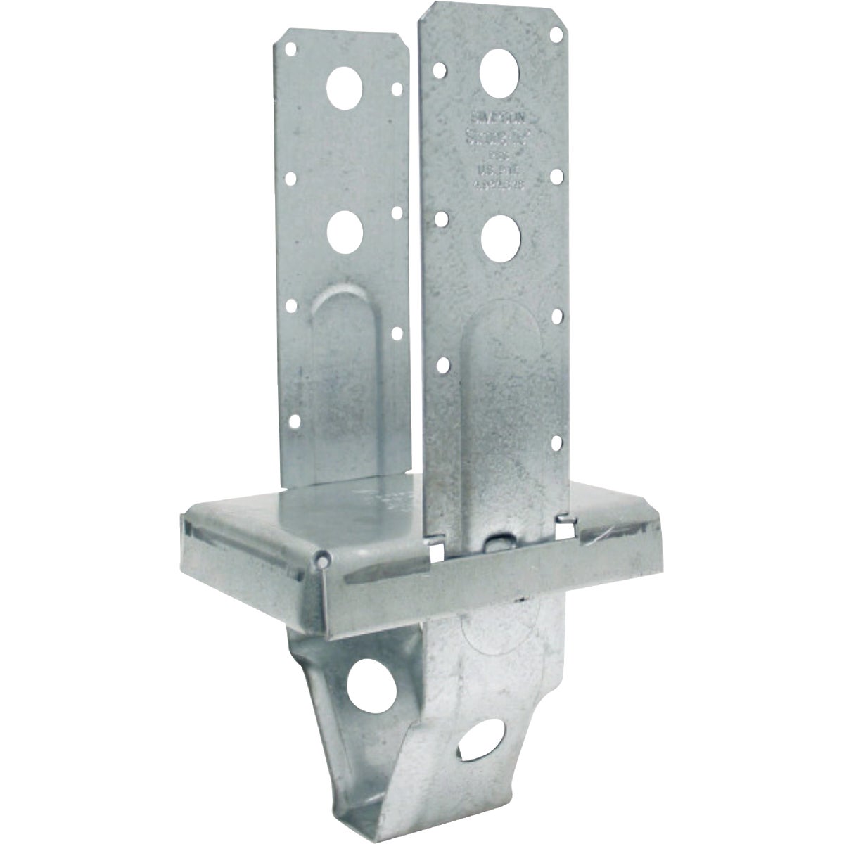 Simpson Strong-Tie 4 In. x 6 In. Galvanized Standoff Post Base