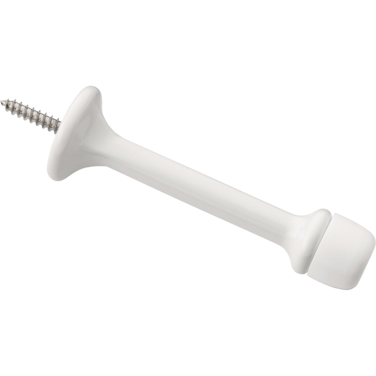 V236 WHT RND DOOR STOP