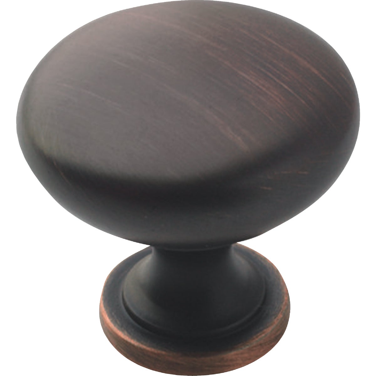Amerock Edona 1.25 In. Dia. Round Oil Rubbed Bronze Cabinet Knob