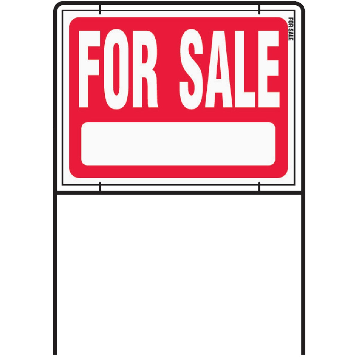 Hy-Ko Plastic with Metal Frame Sign, For Sale