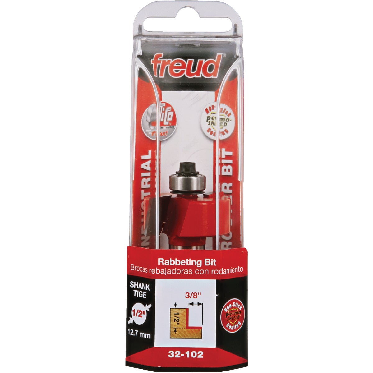 Freud Carbide Tip 1/2 In. Rabbeting Bit