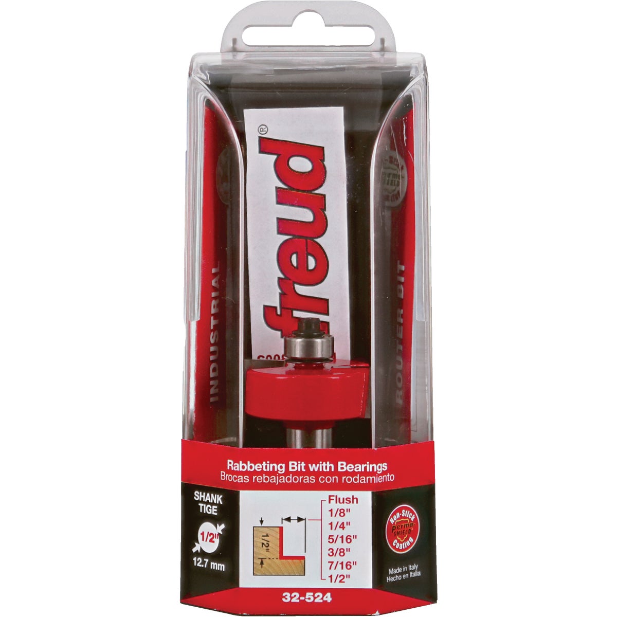 Freud Carbide Tip 1/2 In. Interchangeable Rabbeting Bit