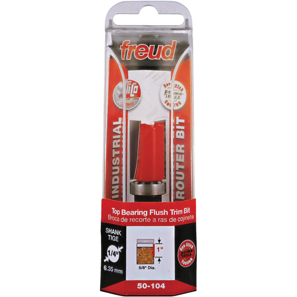 Freud Carbide Tip 5/8 In. Top Bearing Flush Trim Bit