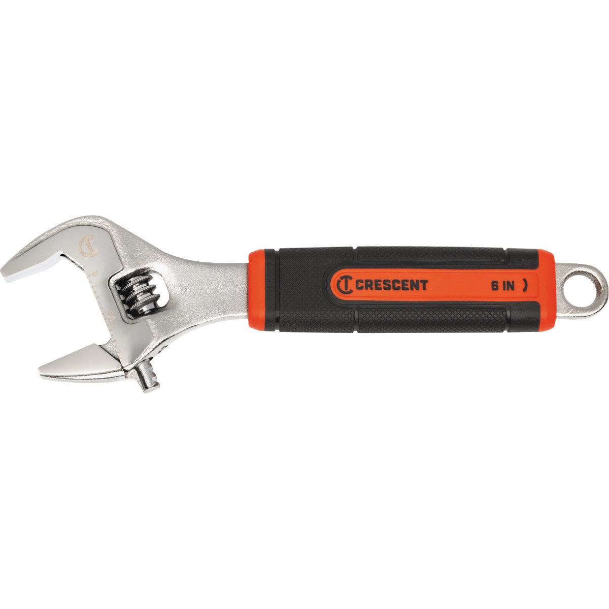 Crescent 6 In. Comfort Grip Adjustable Wrench with Quick-Fit-Jaw