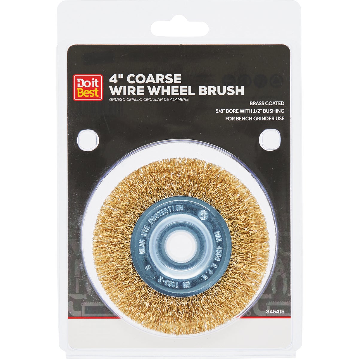 Do it 4 In. Coarse Bench Grinder Wire Wheel