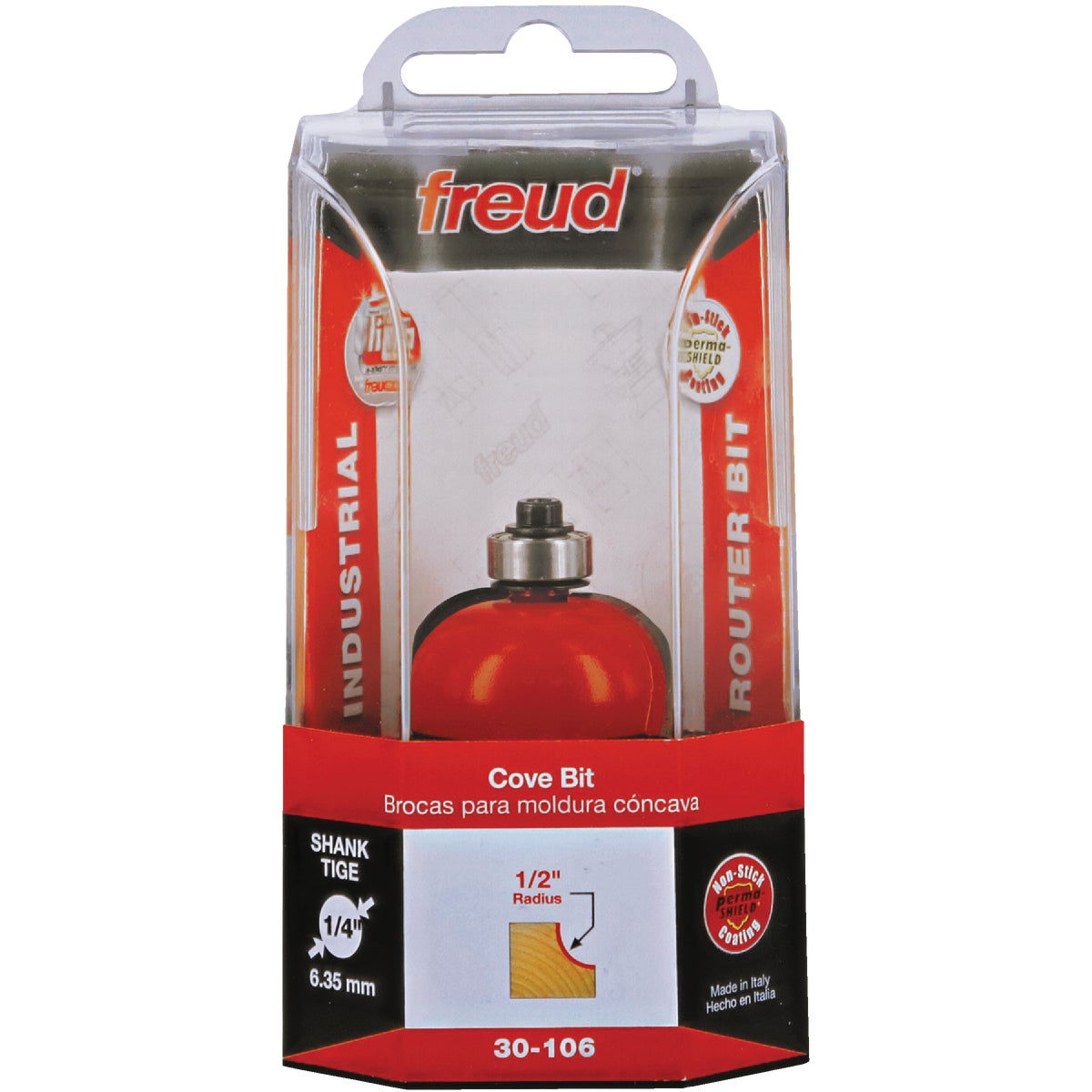 Freud Carbide Tip 1/2 In. Cove Bit