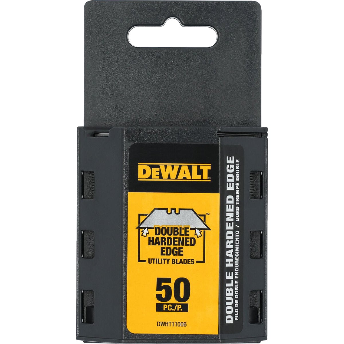 DEWALT 2-Point Heavy-Duty 2-1/2 In. Utility Knife Blade (75-Pack)