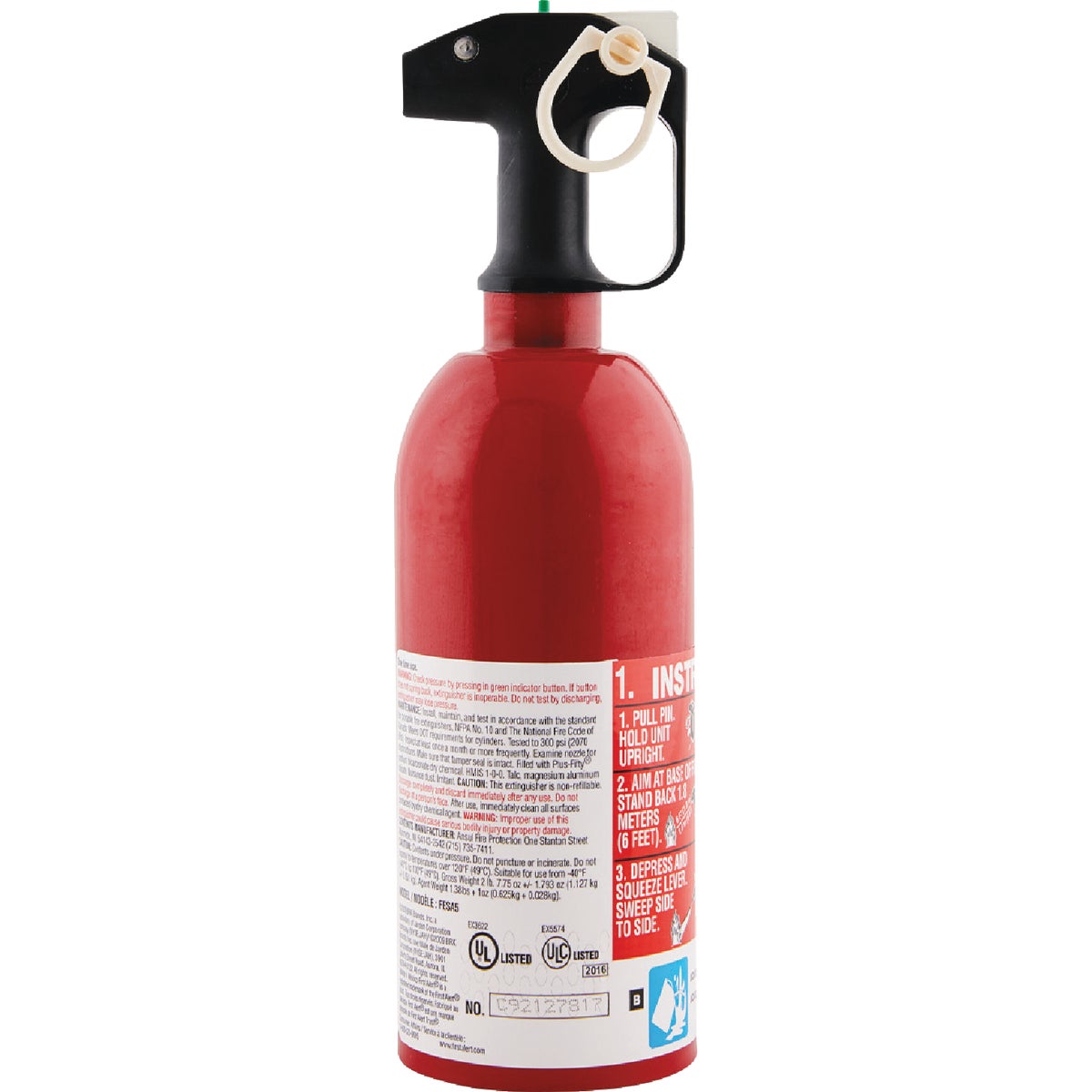 First Alert 5-B:C Auto Fire Extinguisher