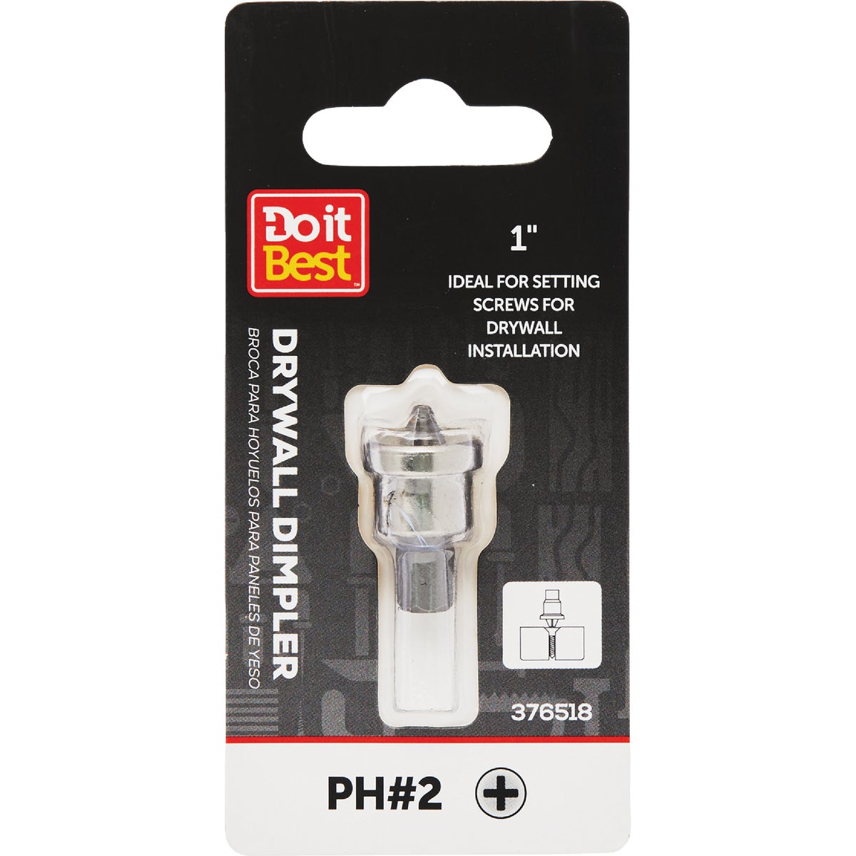 Do it Best #2 Phillips 1 In. Drywall Dimpler Screw Setter
