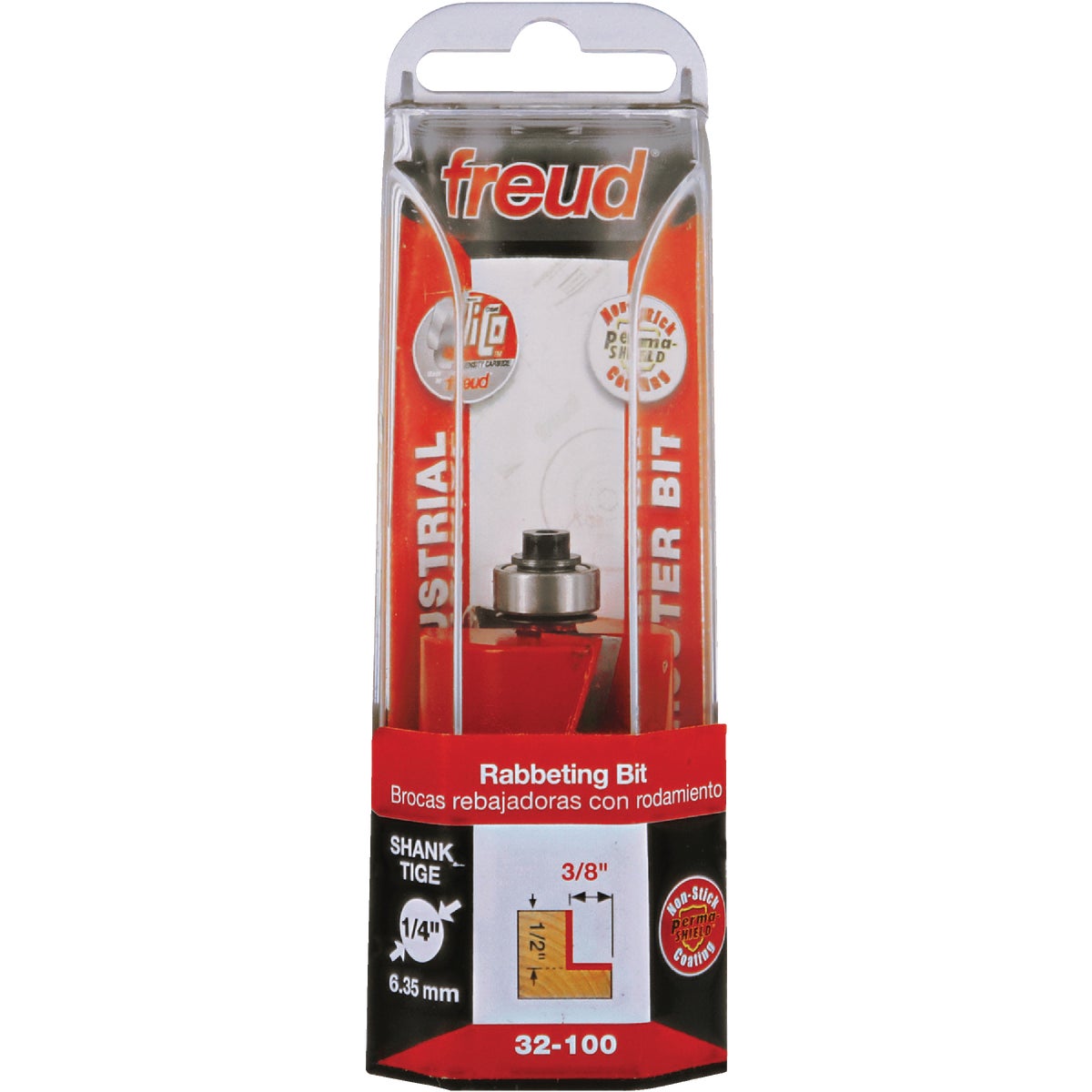 Freud Carbide Tip 1/2 In. Rabbeting Bit