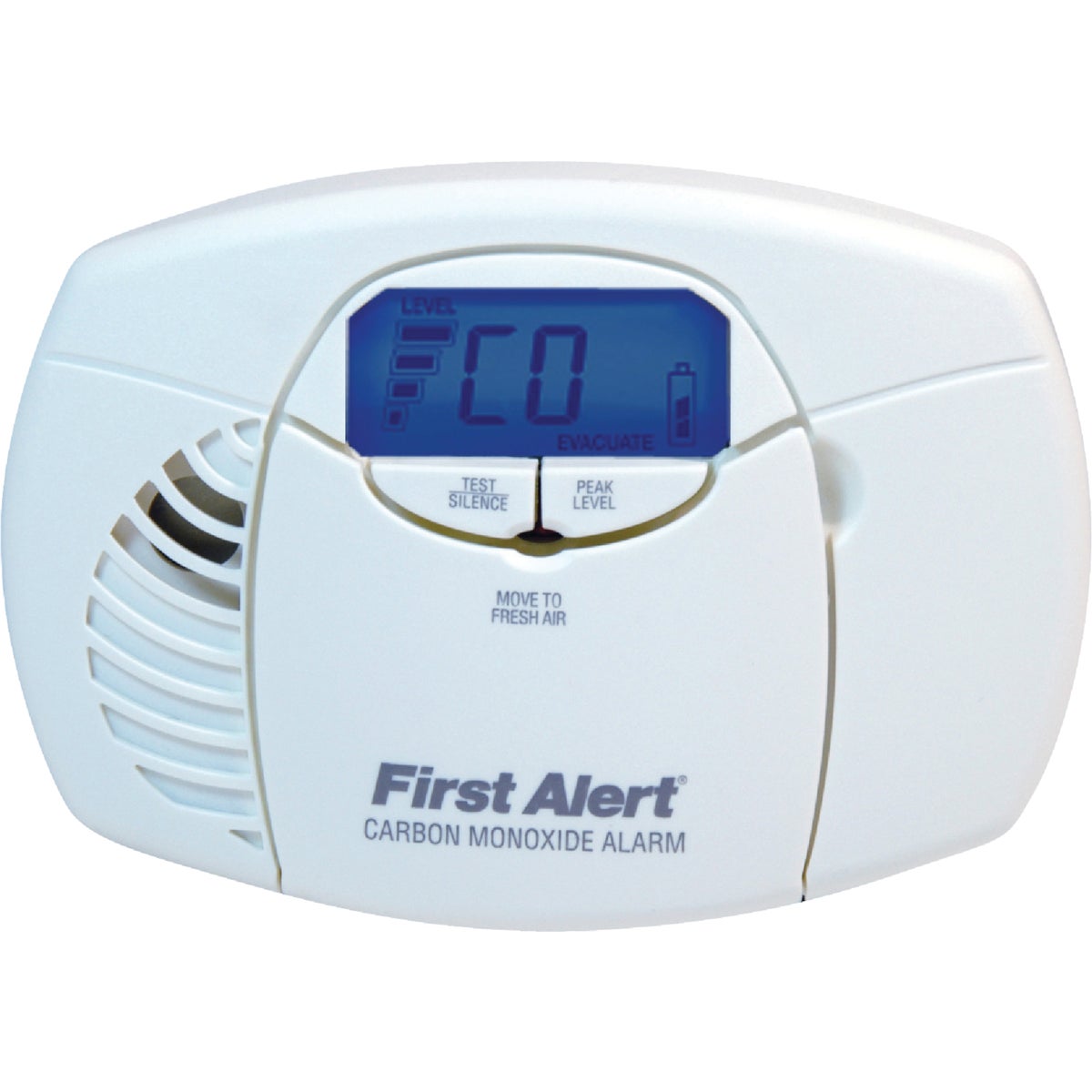 First Alert Battery Operated 3V Electrochemical Digital Display Carbon Monoxide Alarm