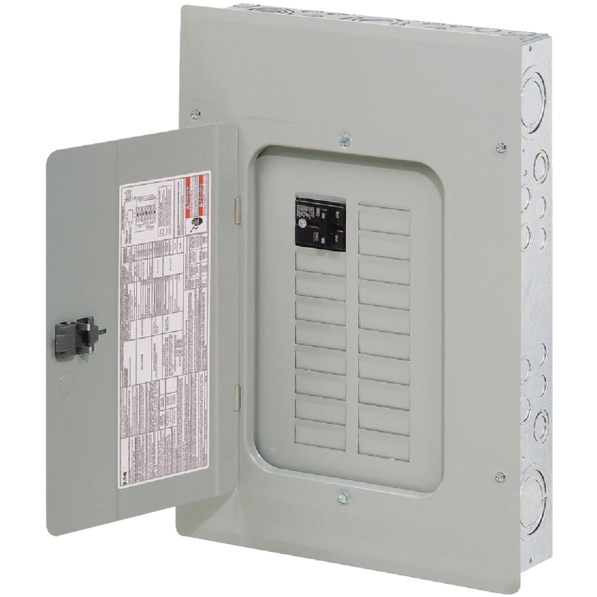Eaton BR 100A 16-Space 32-Circuit Indoor Plug-On Neutral Load Center