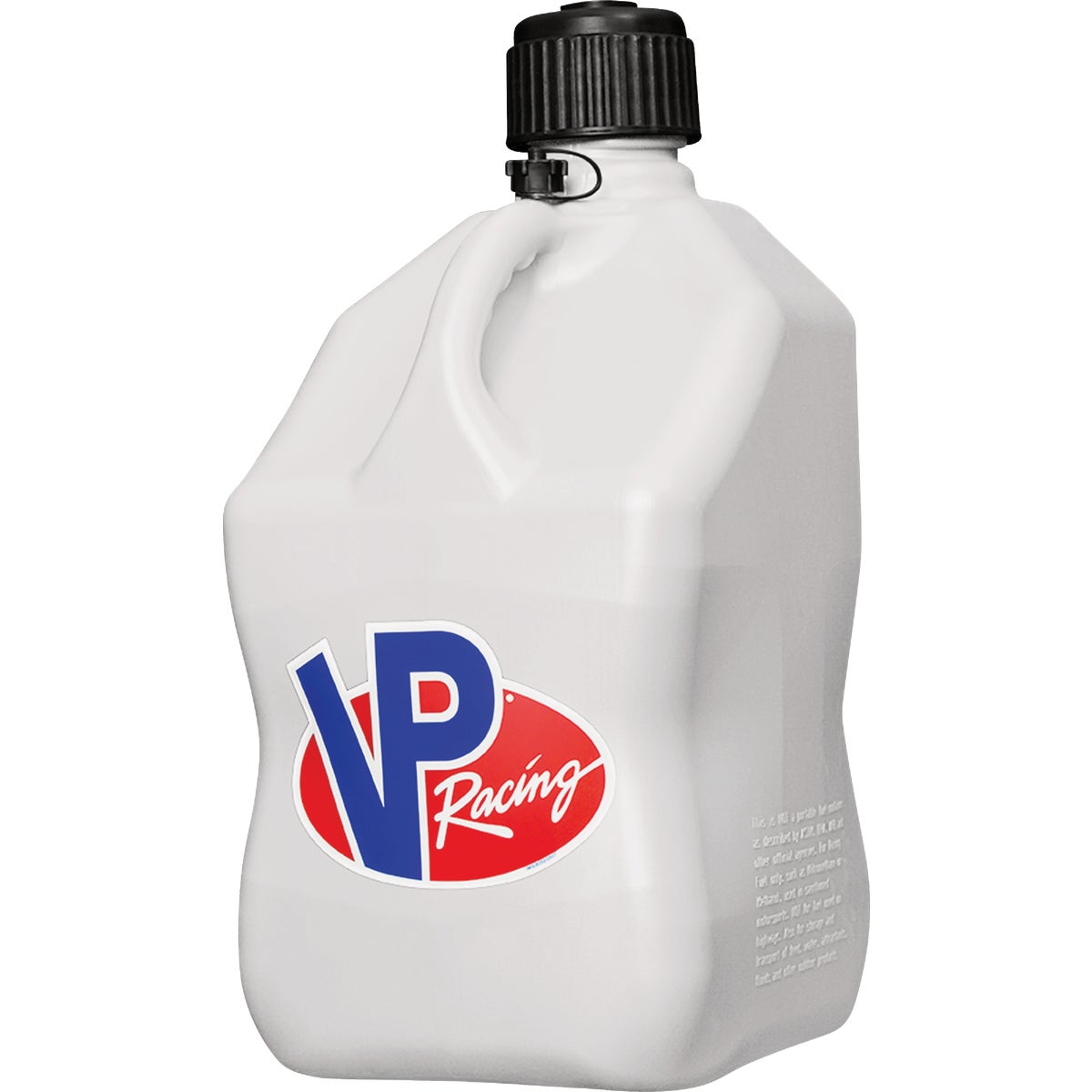 VP Racing 5.5 Gallon Motorsport Utility Jug with Hose, White