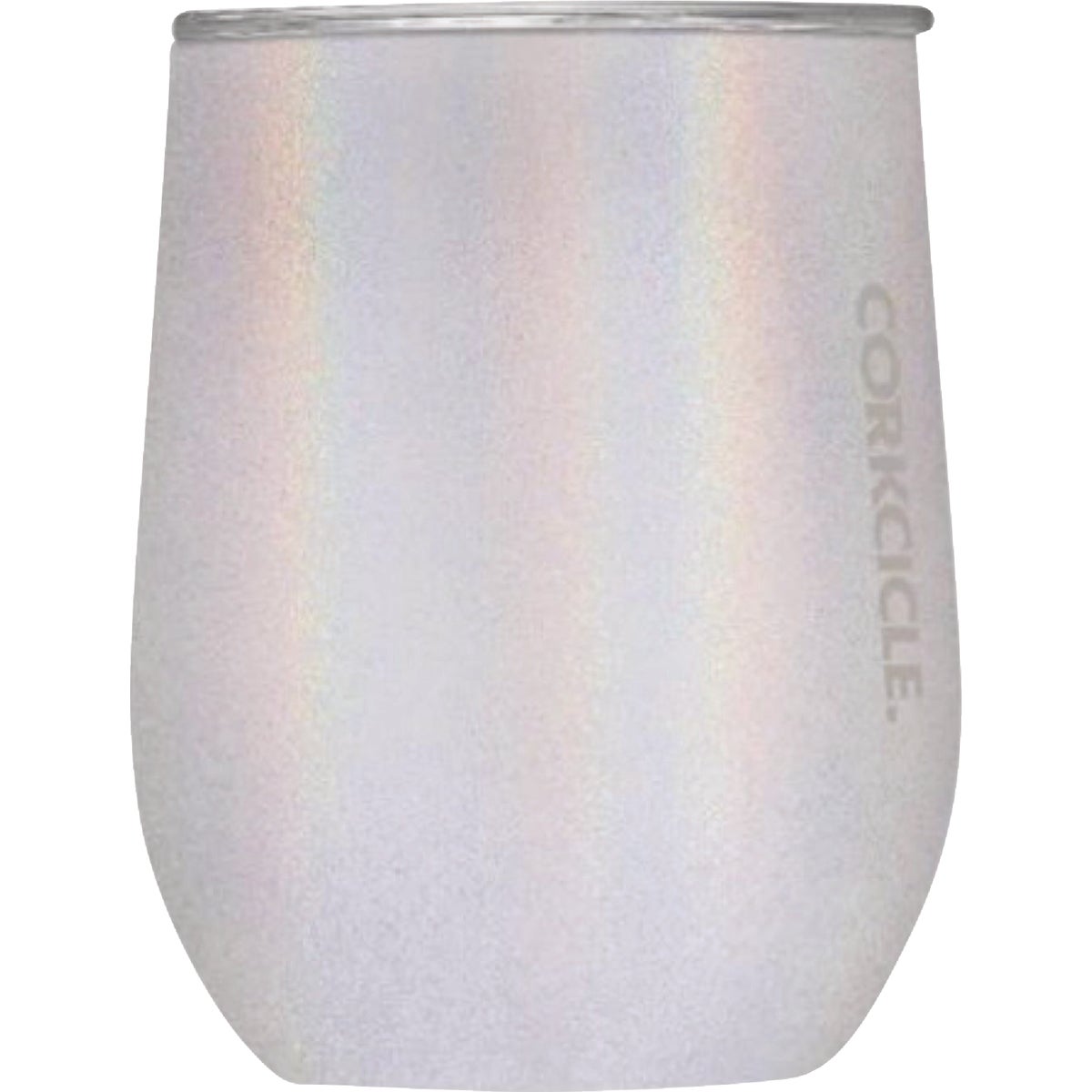 Corkcicle 12 Oz. Stemless Wine Glass in Sparkle Unicorn Magic