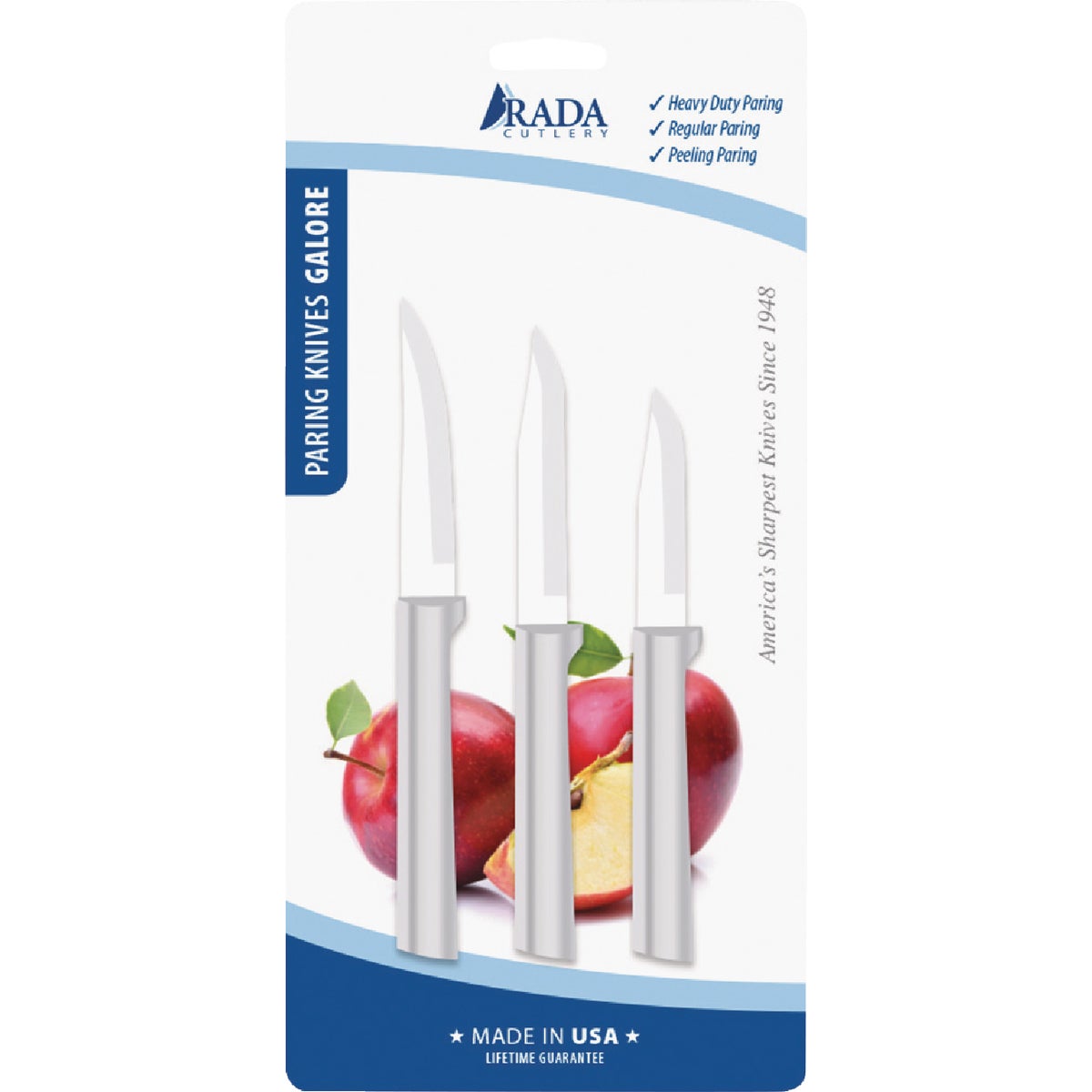 Rada Cutlery 3-Piece Paring Knife Galore Set