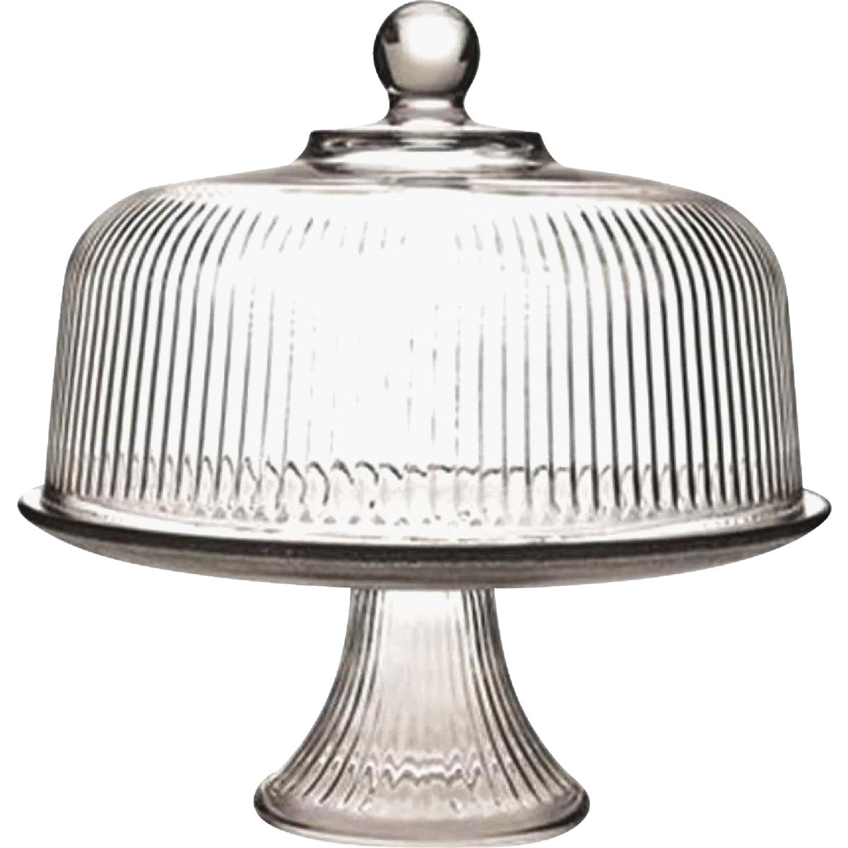 Anchor Hocking Monaco Dome Cake Serving Tray Set