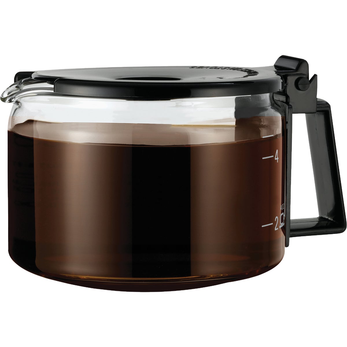 Medelco Cafe Brew 5 Cup Black Coffee Carafe