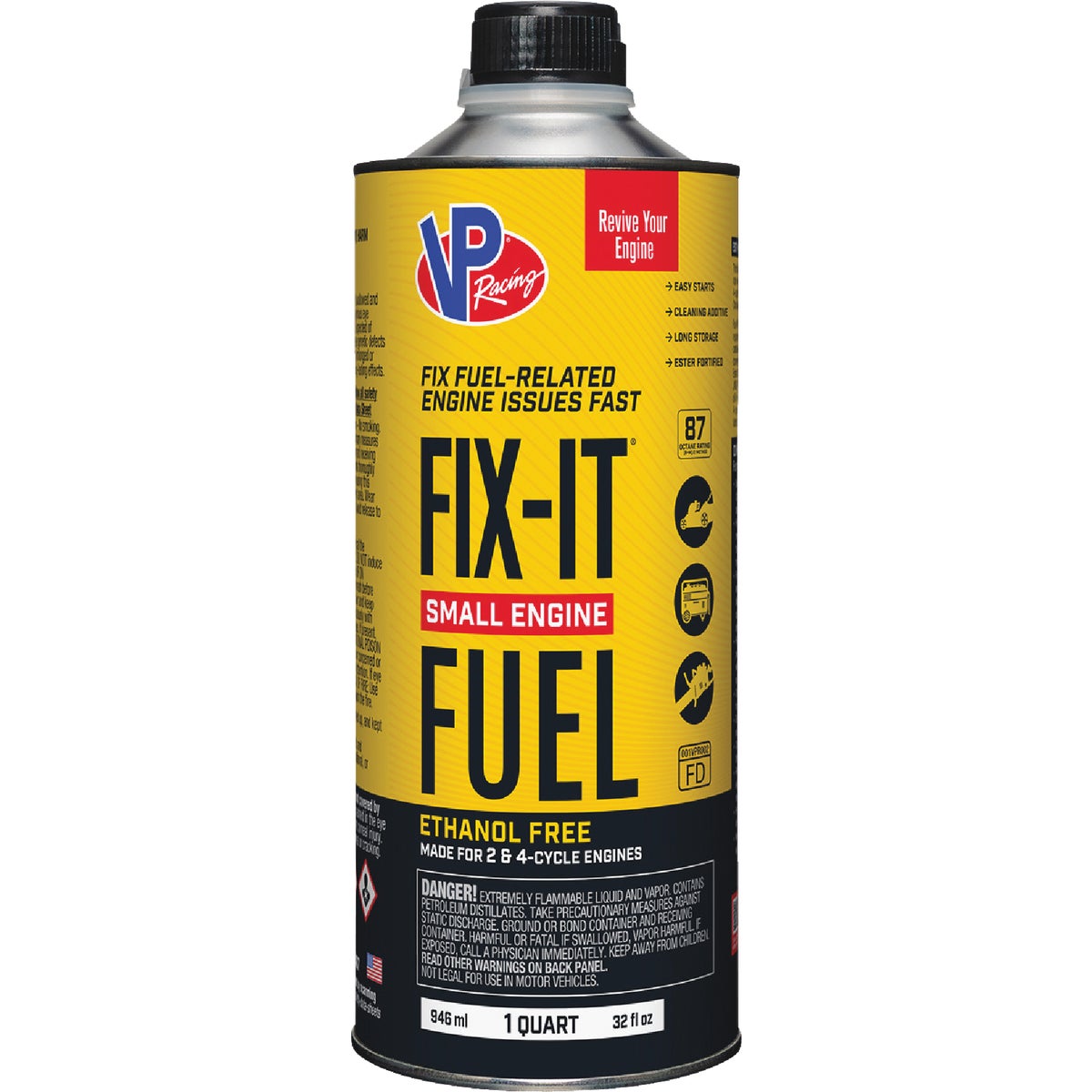 VP Small Engine Fuels 32 Oz. Fix-It Fuel System Cleaner with Mechanic In-a-Bottle