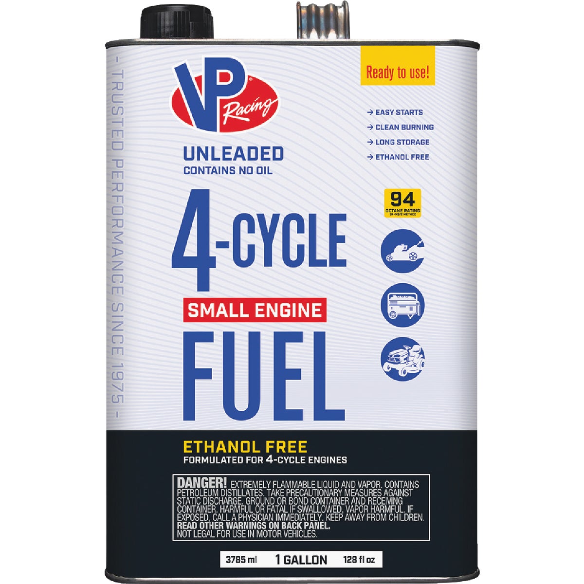 VP Small Engine Fuels 1 Gal. Ethanol-Free 4-Cycle Fuel