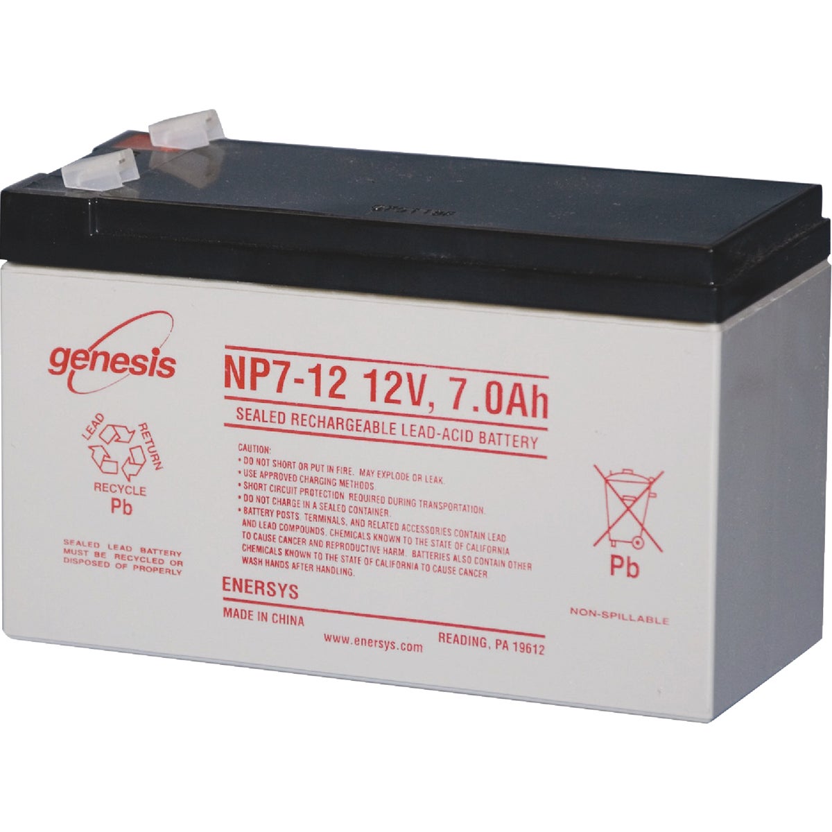 Mighty Mule 12V 7A/Hr Gate Opener Battery