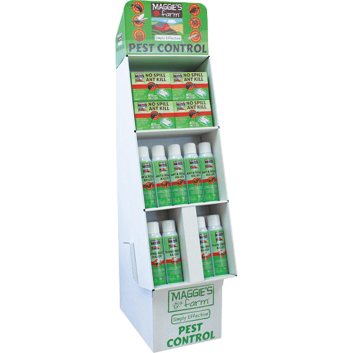 Maggie's Farm Mixed Natural Ant & Flying Insect Control Floor Display (40-Count)