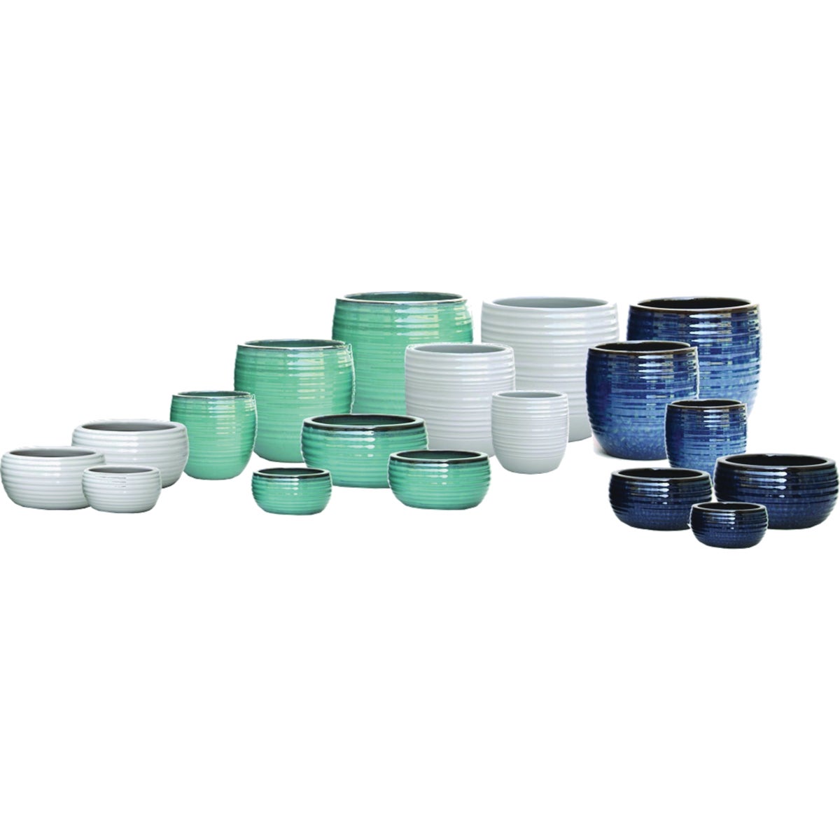 Deroma Esam Ceramic Planter Display (72-Piece)