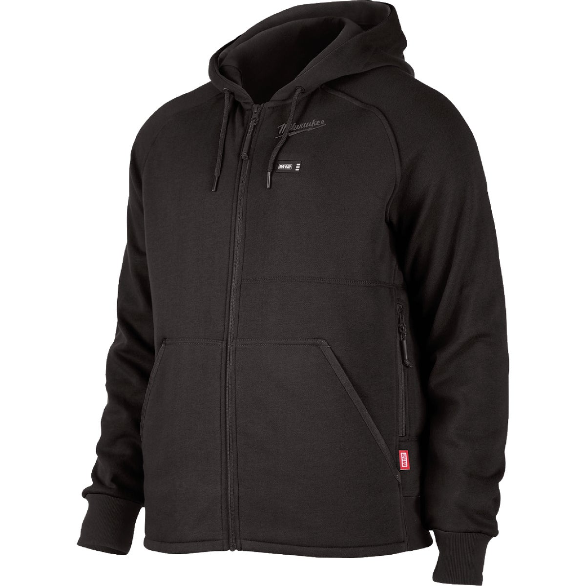 Milwaukee M12 Men's Black Cordless Heated Hoodie Kit, M