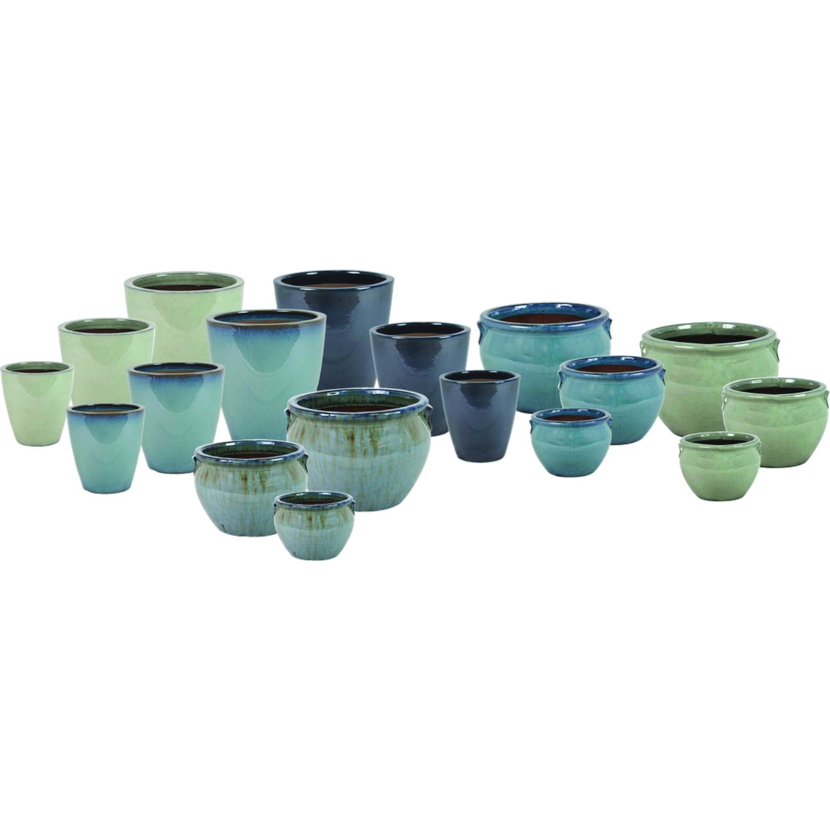Deroma Imandra Stoddard Ceramic Planter Display (54-Piece)