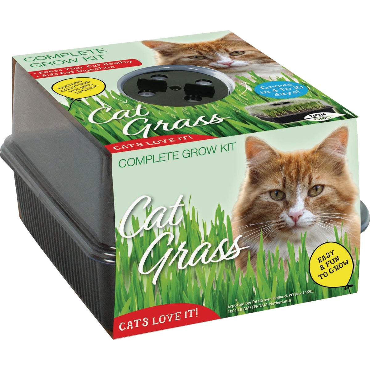 TotalGreen Holland Magic Cat Grass Grow Kit