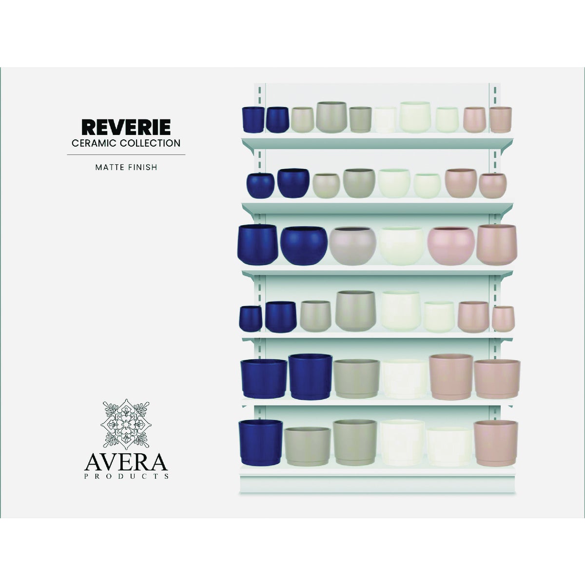 Syndicate Home & Garden Reverie Collection Planter Display (176-Piece)