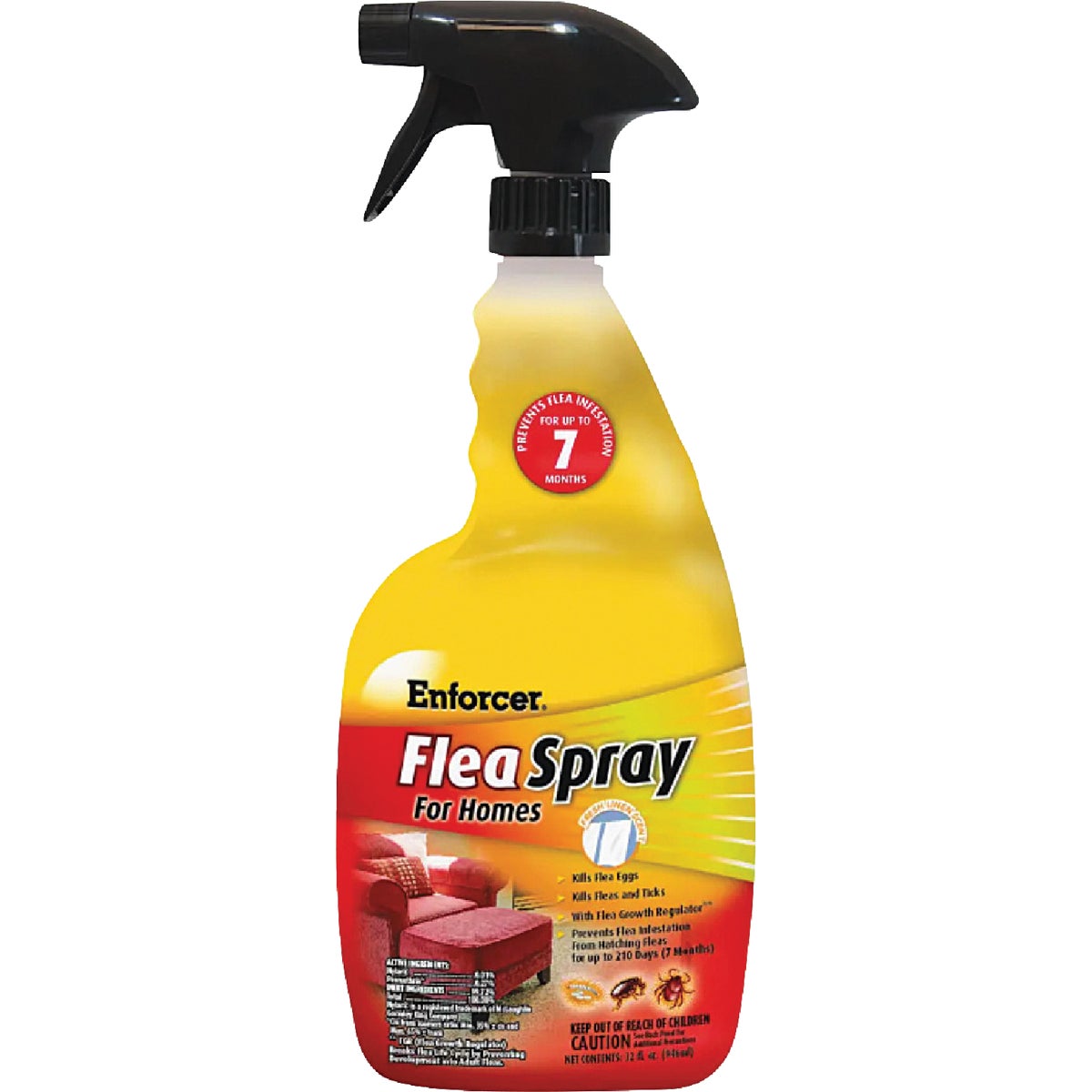 Zep Enforcer 32 Oz. Ready To Use Flea Spray For Homes