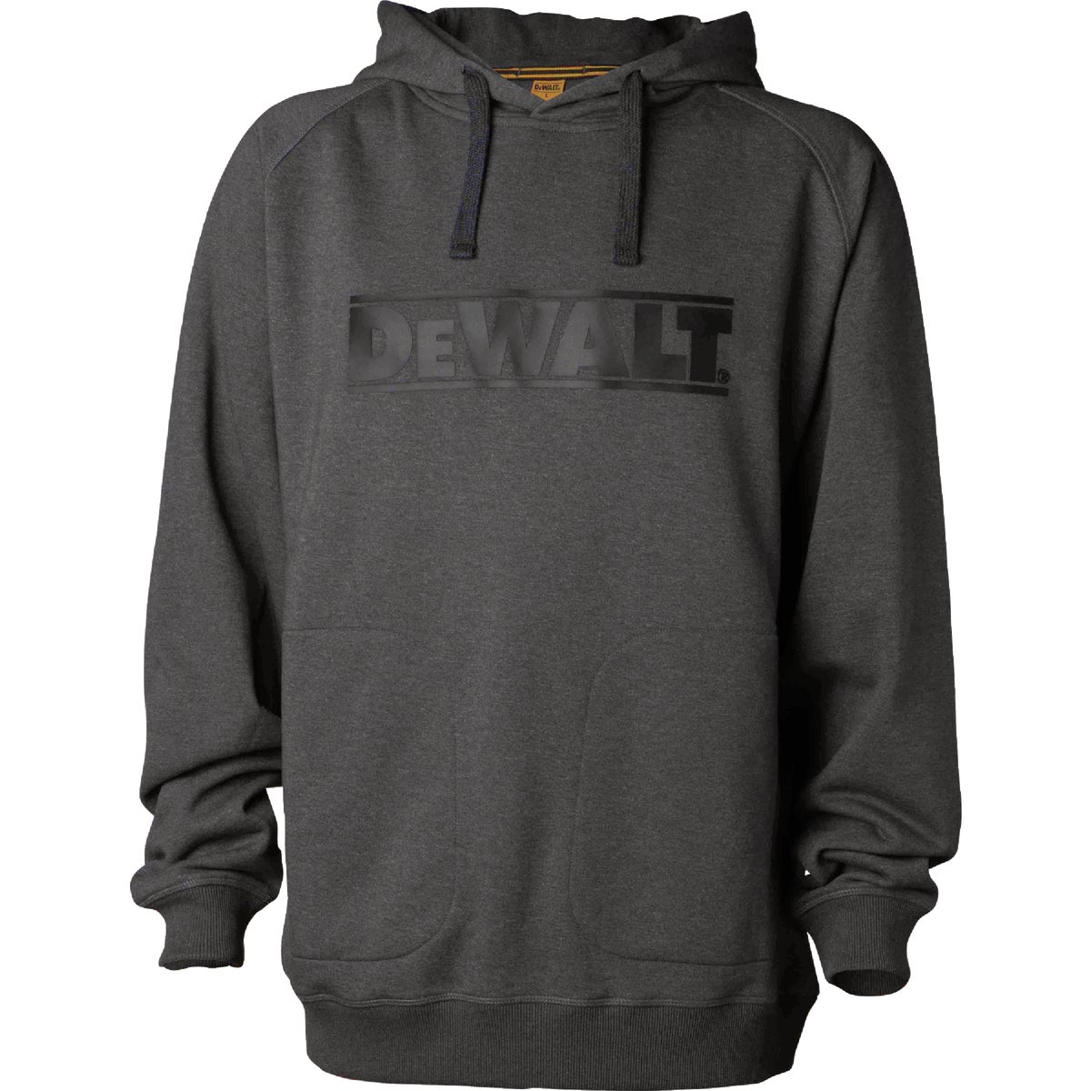 DEWALT Logan 2XL Charcoal Heavy-Duty Hooded Sweatshirt