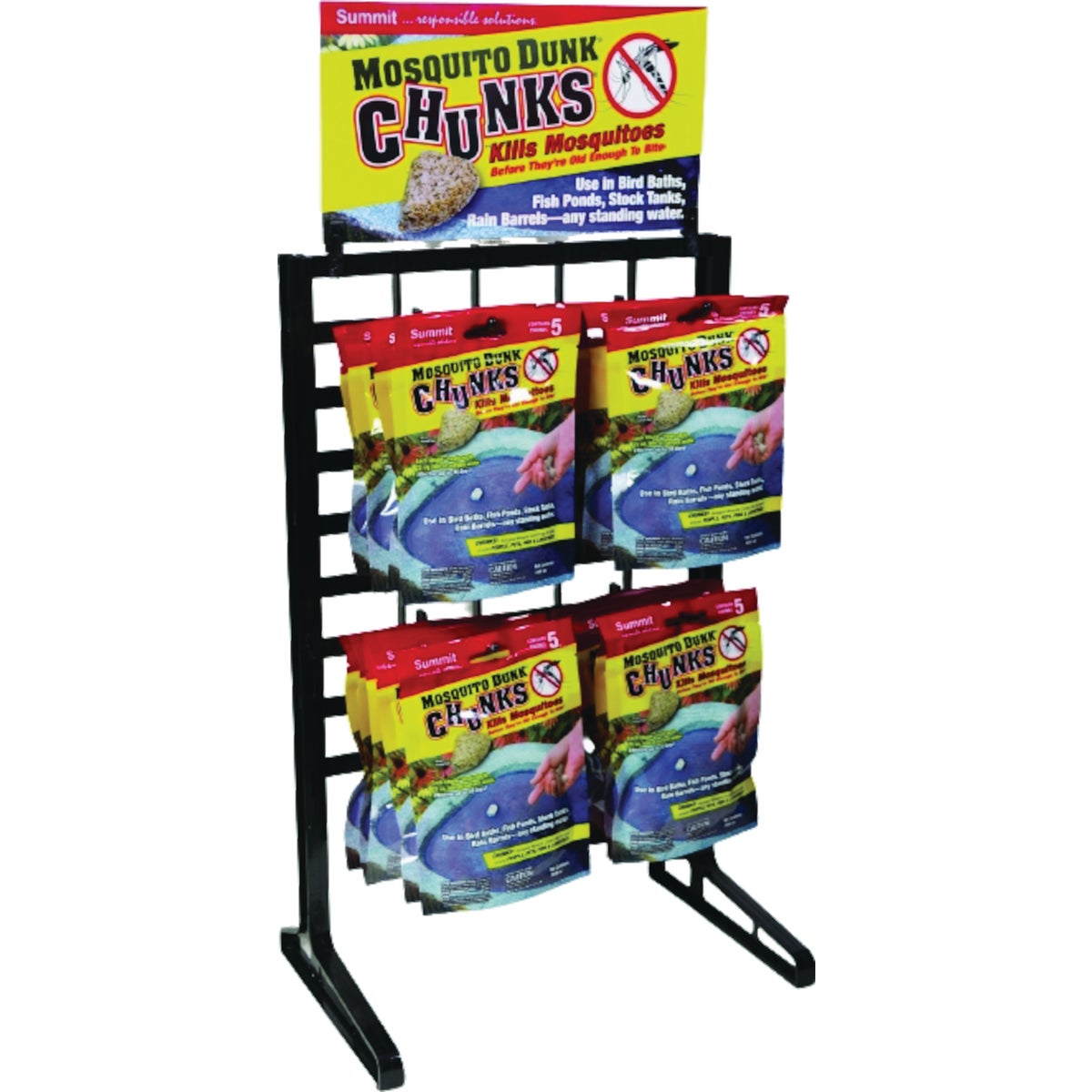 Summit Mosquito Dunk Chunk Mosquito Killer Display (48-Piece)