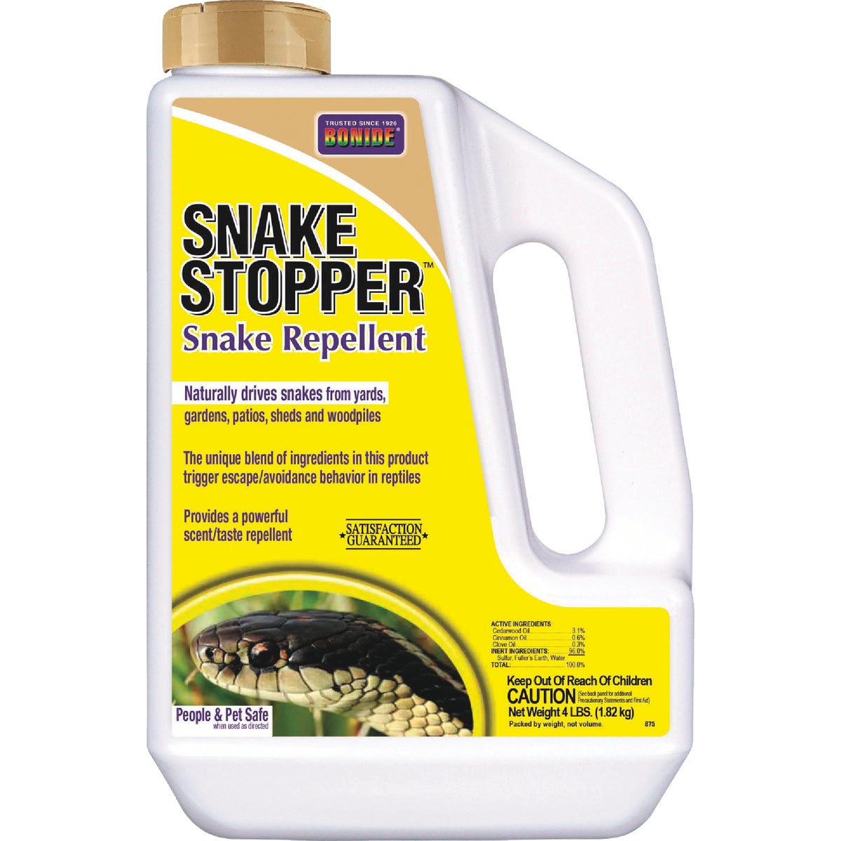 Bonide Snake Stopper 4 Lb. Granules Snake Repellent