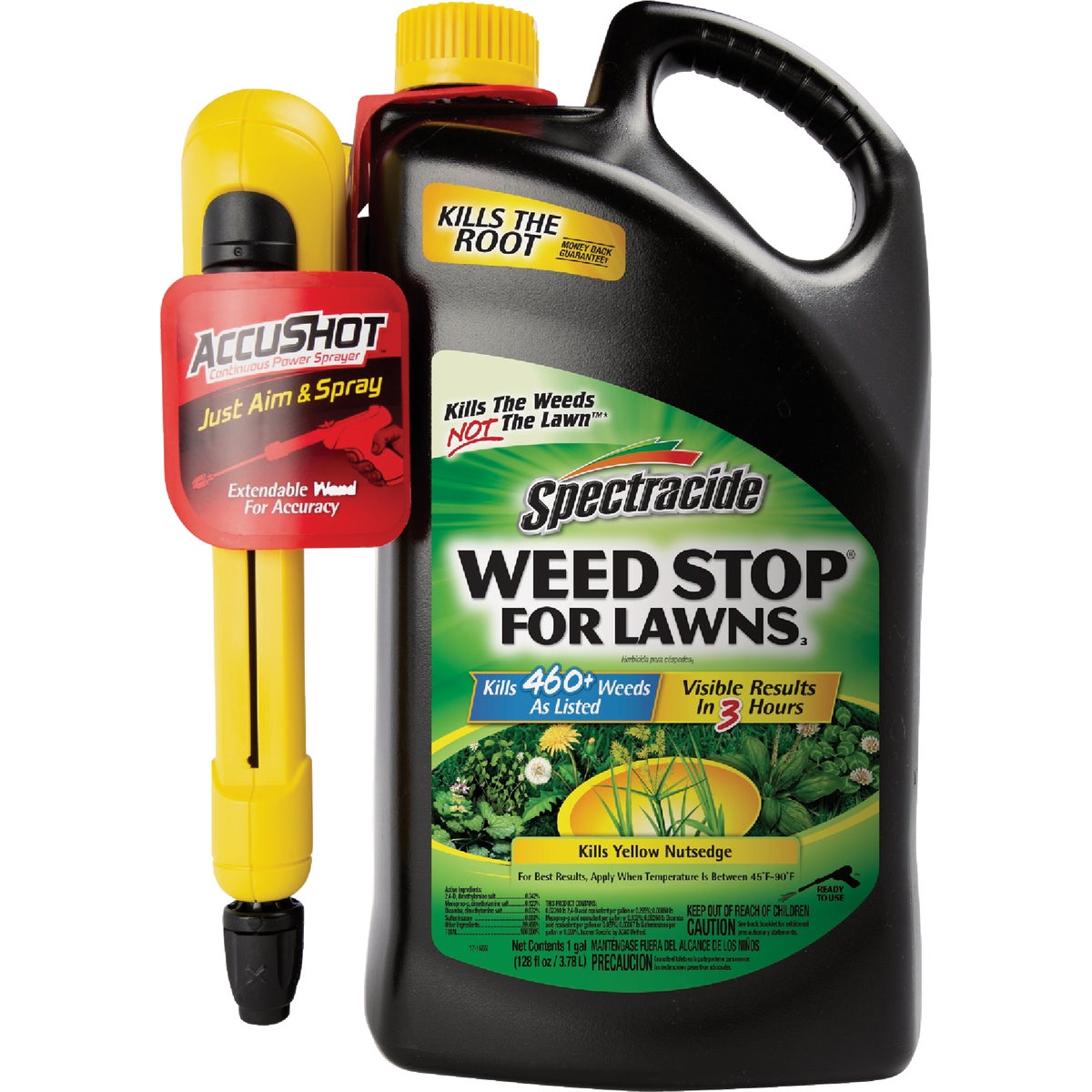 Spectracide Weed Stop for Lawns 1 Gal. Ready To Use AccuShot Sprayer Weed Killer