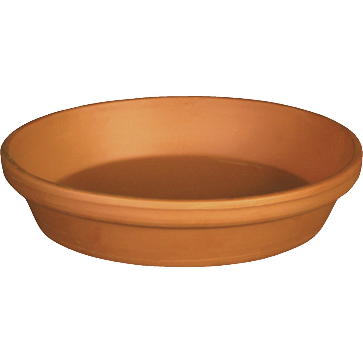 Deroma 9.1 In. Red Terracotta Clay Standard Saucer
