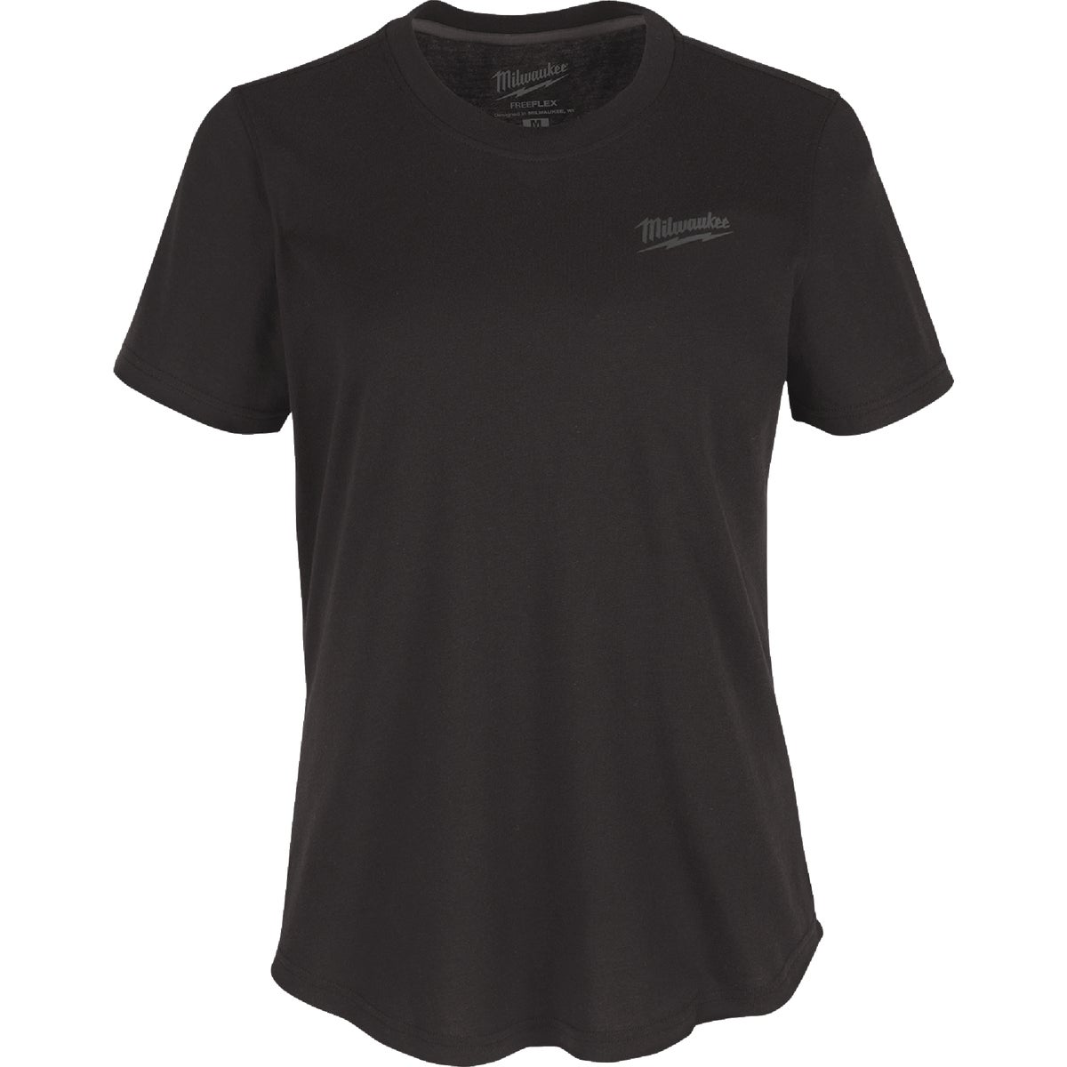Milwaukee FREEFLEX Women's XS Black Short Sleeve Hybrid T-Shirt