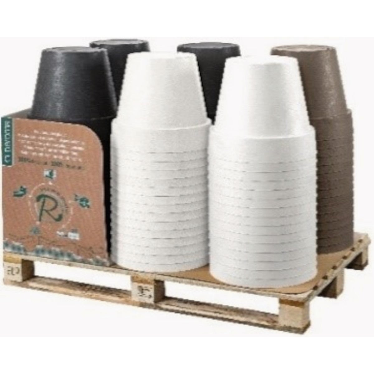 Deroma Like Plastic Planter Display (90-Piece)