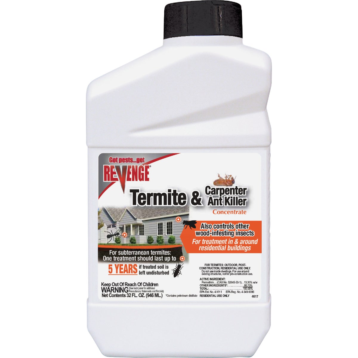 REVENGE 32 Oz. Concentrate Termite & Carpenter Ant Killer