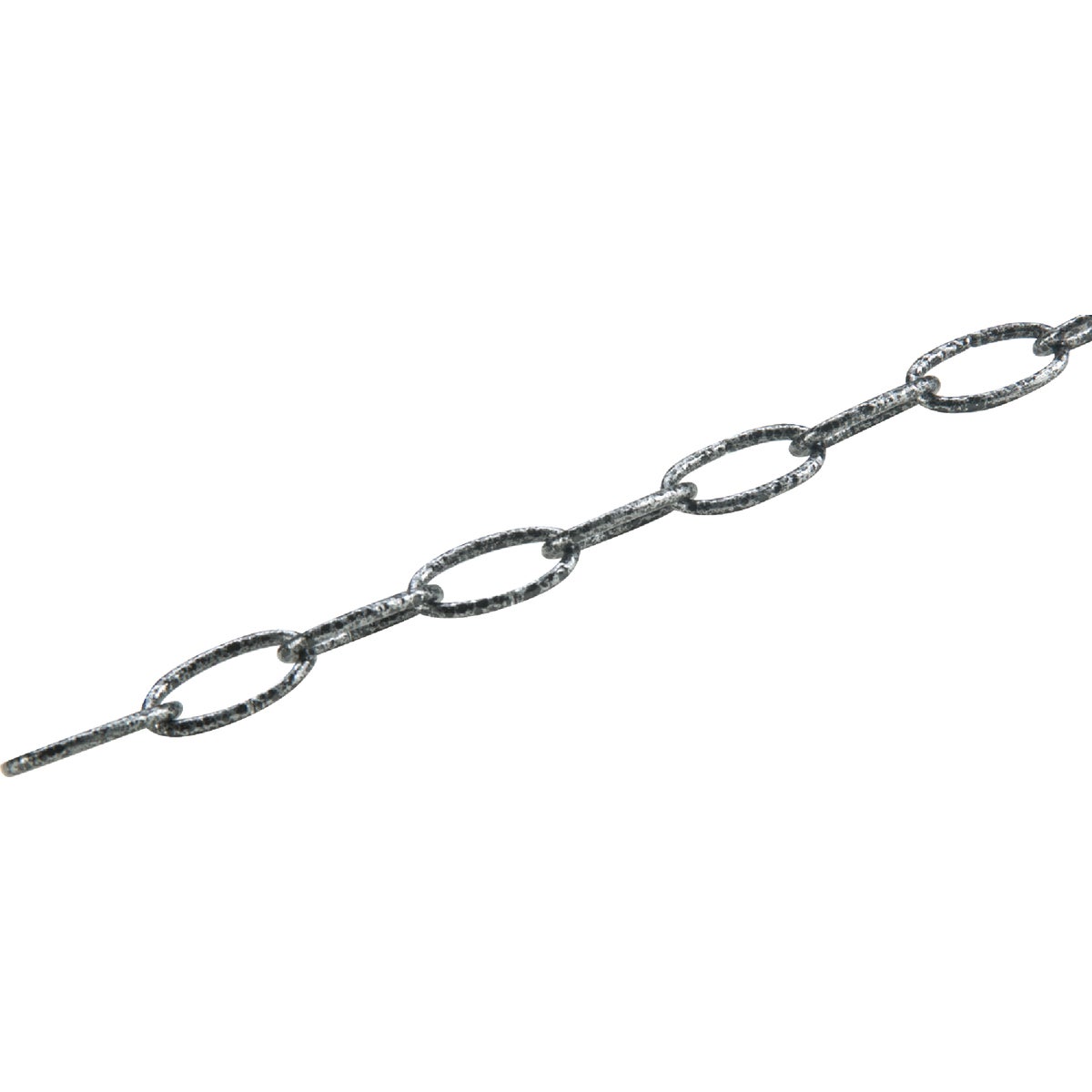 Campbell #10 40 Ft. Antique Silver Finished Metal Craft Chain