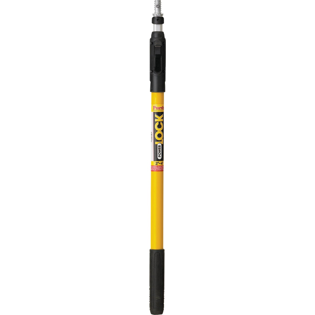 Purdy Power Lock 2 to 4 Ft. Aluminum/Fiberglass Extension Pole
