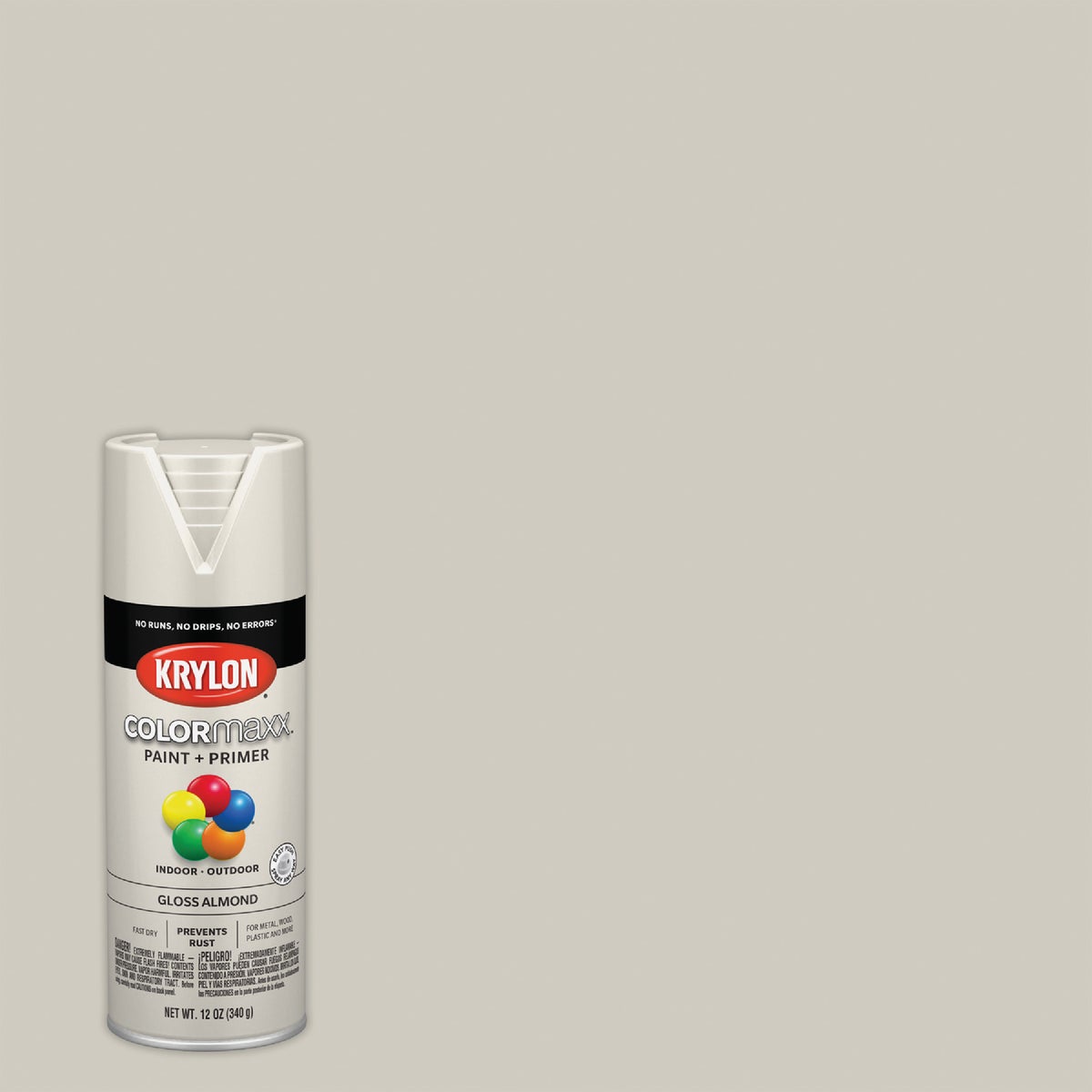 Krylon ColorMaxx 12 Oz. Gloss Spray Paint, Almond