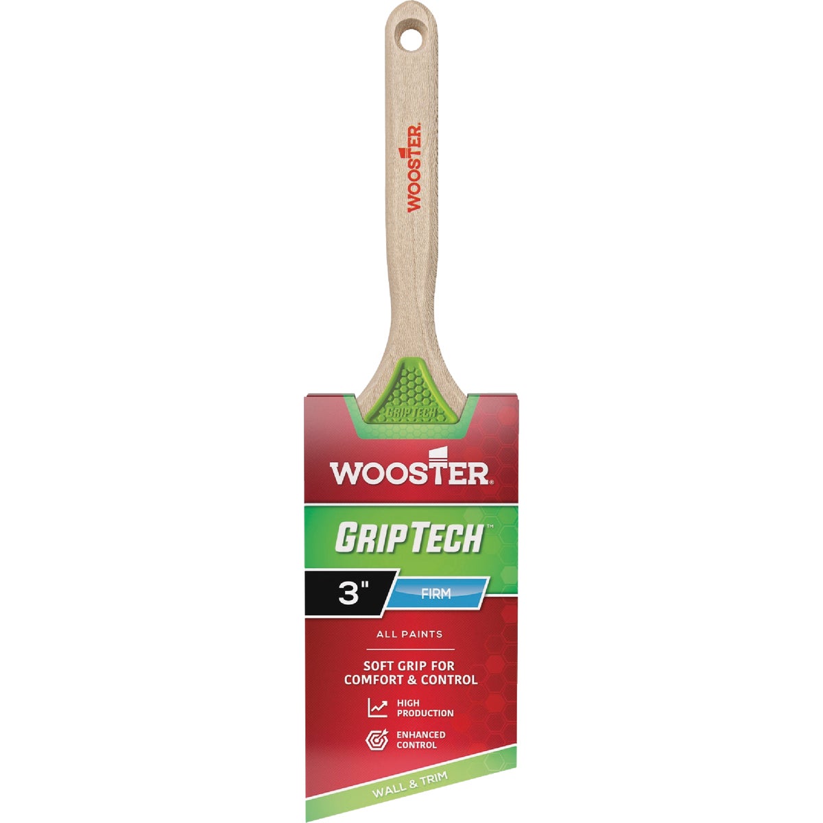 Wooster GripTech 3 In. Angle Sash Paintbrush