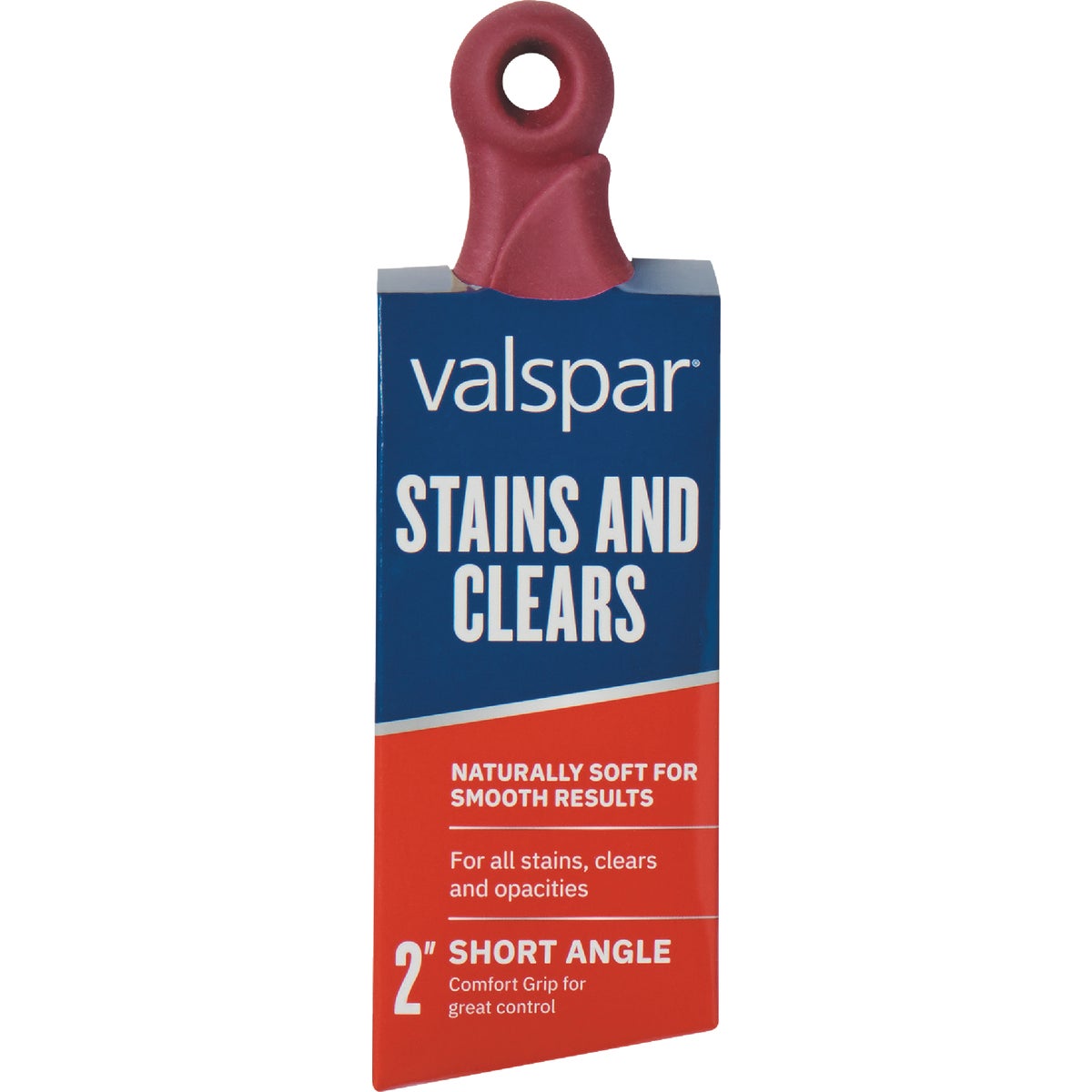 Valspar 2 In. All Stains  Short Angle Comfort Grip Brush