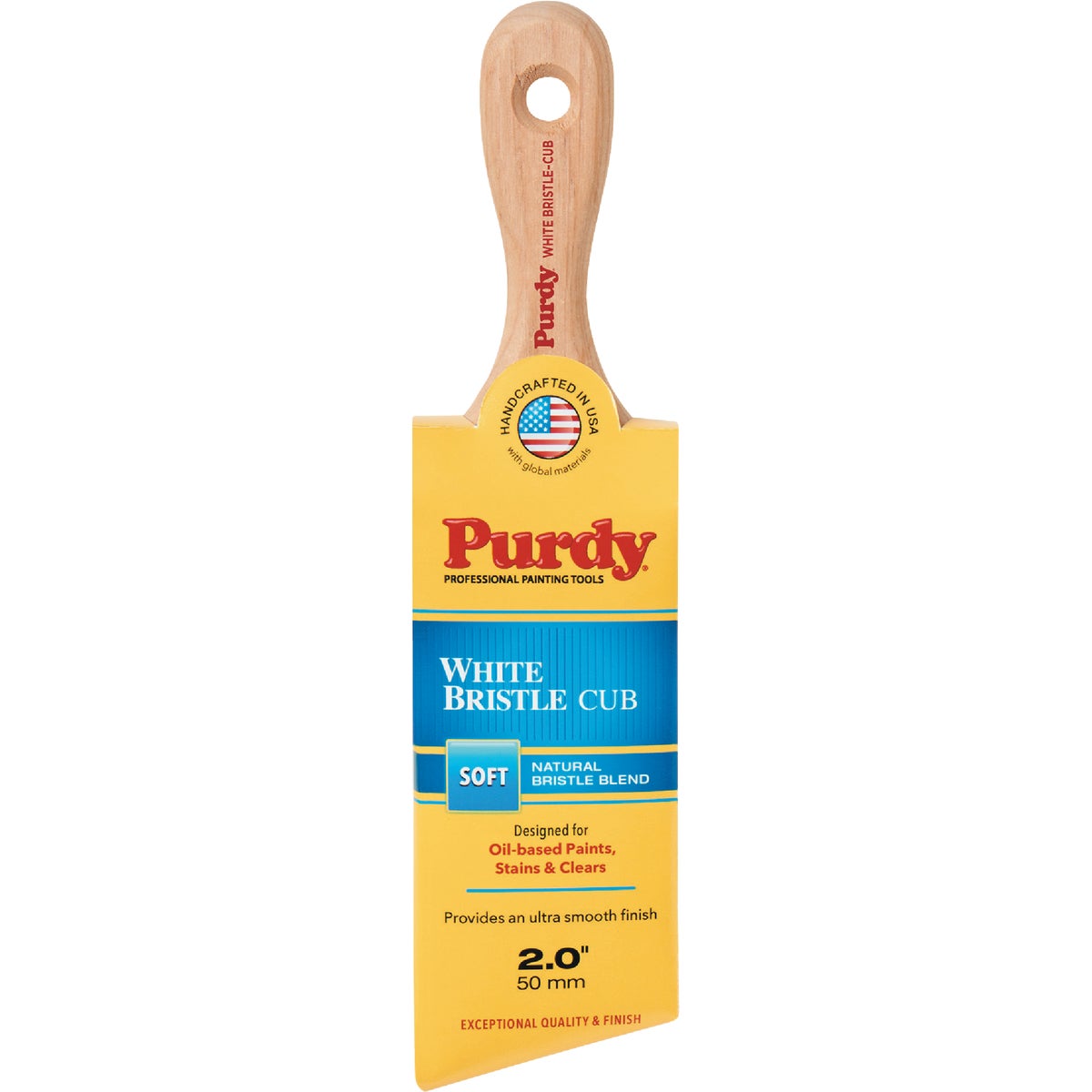 Purdy 2 In. White Bristle Cub Paint Brush
