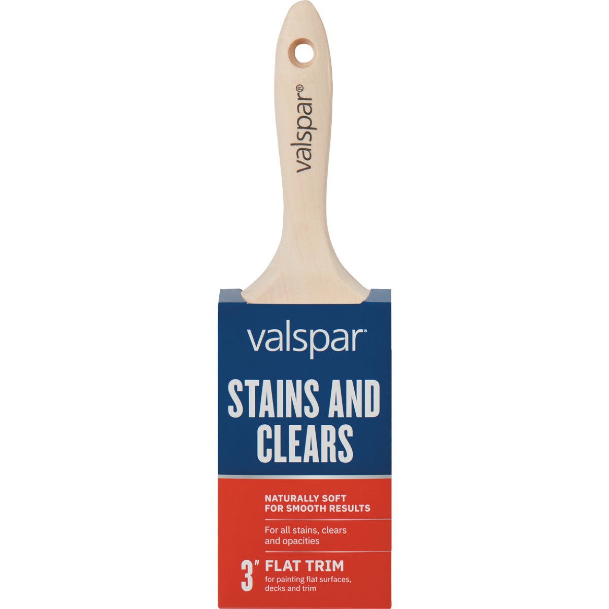 Valspar 3 In. All Stains Flat Trim Brush